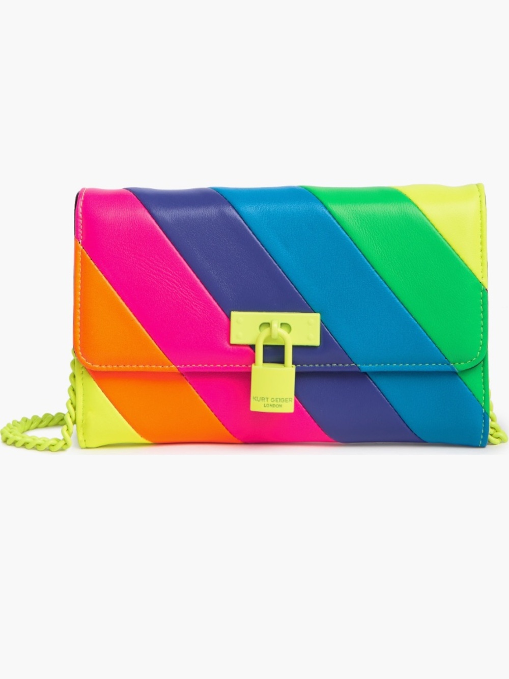 KURT GEIGER Brixton Chain Wallet Crossbody Bag